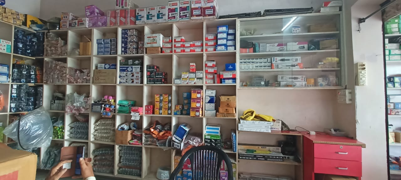 Shop counter and product display